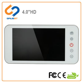 4.0 Inch Night Vision Door Camera / Night Vision Doorbell Camera With Angle View 160 Degree