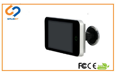 2.0MP LCD Peephole Viewer / Hidden Door Peephole Viewer Camera CE FCC Approved